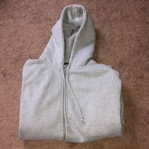 grey oversized brandy mellville sweatshirt